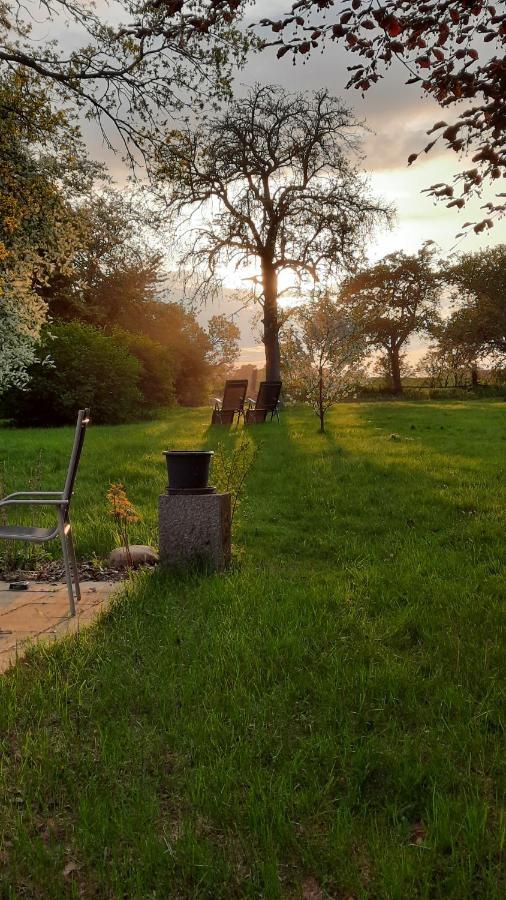 Hotelpension Pfarrhaus Alt Schwerin Bagian luar foto