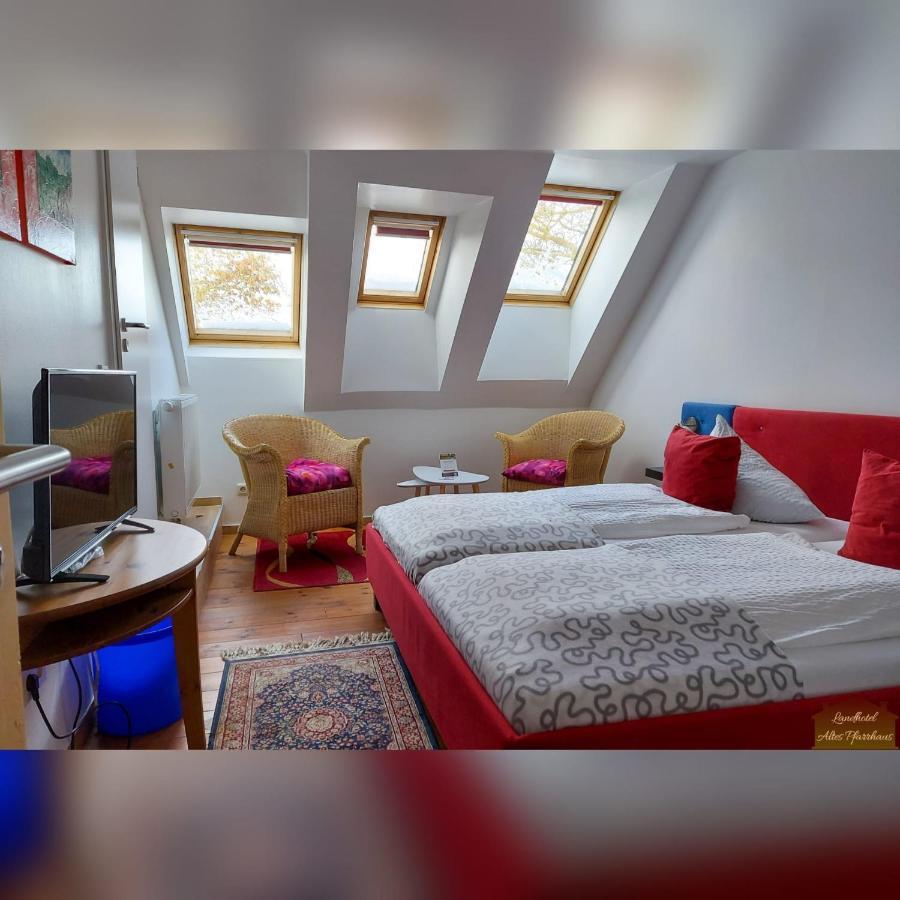 Hotelpension Pfarrhaus Alt Schwerin Bagian luar foto