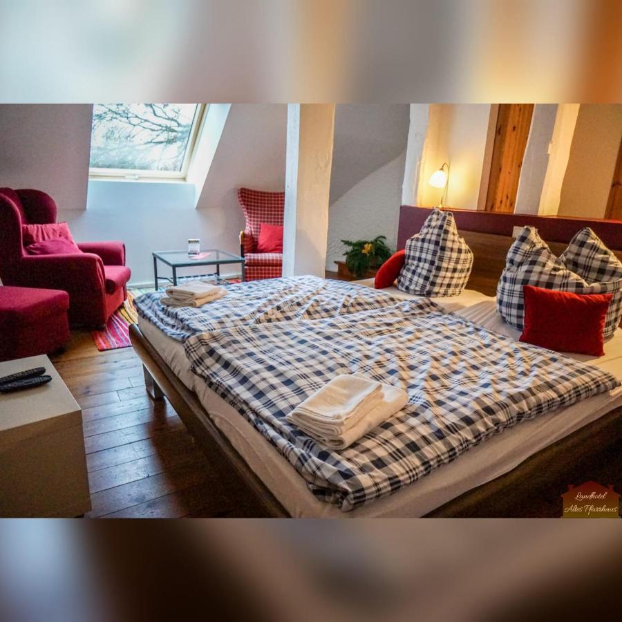 Hotelpension Pfarrhaus Alt Schwerin Bagian luar foto