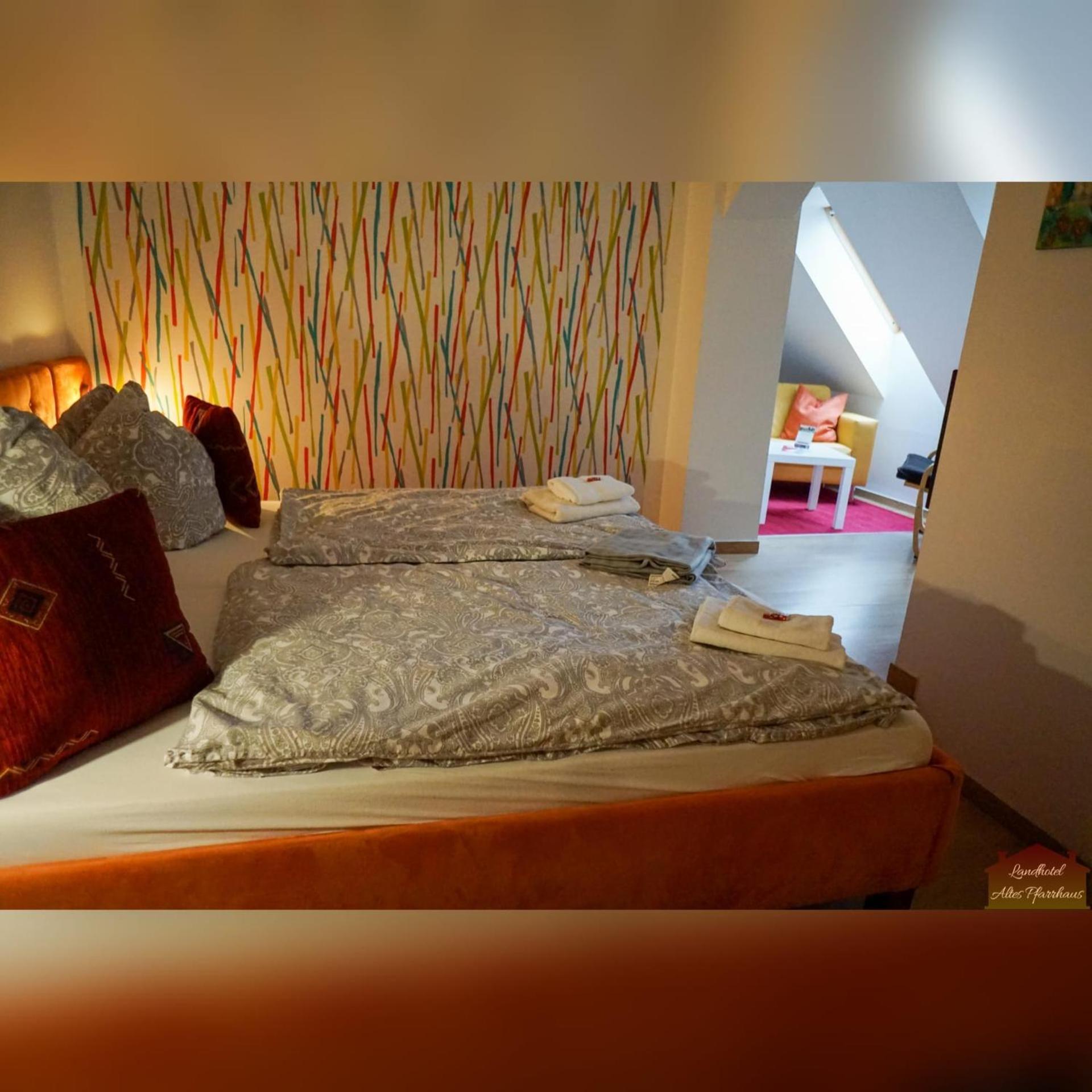 Hotelpension Pfarrhaus Alt Schwerin Bagian luar foto